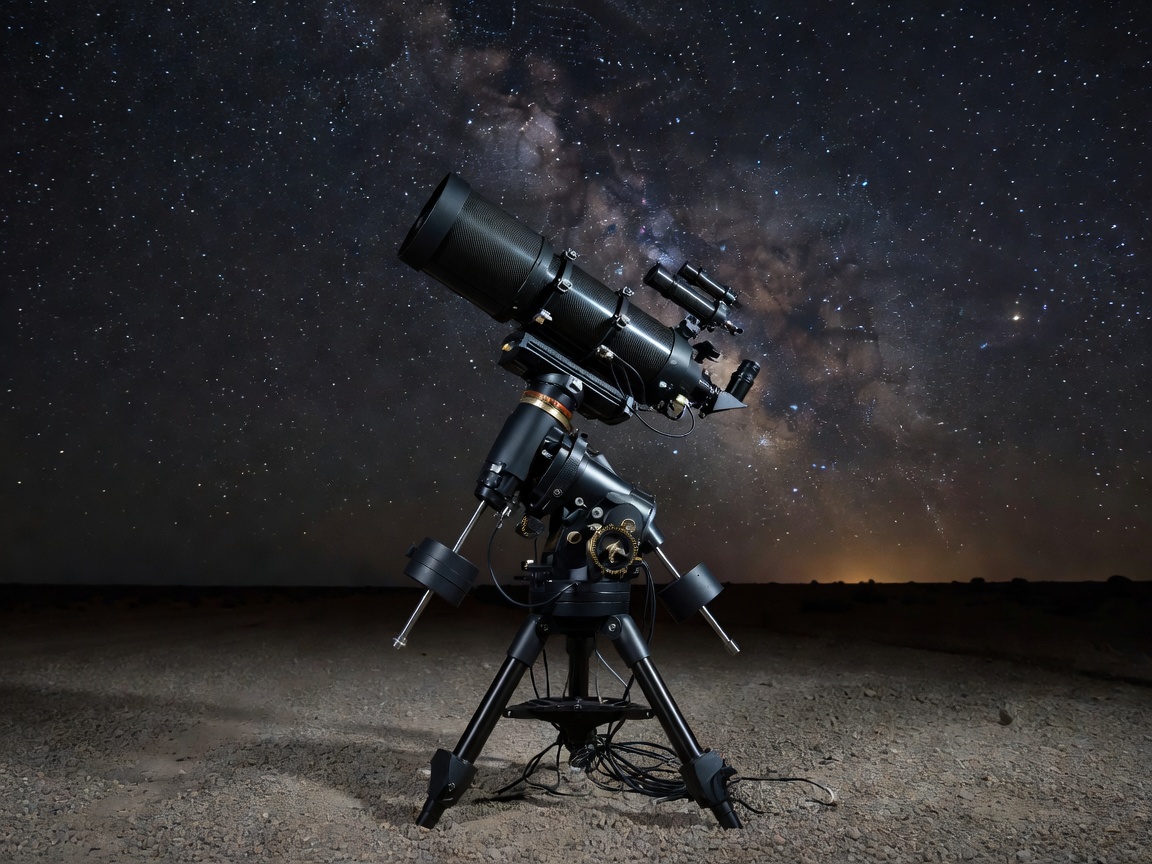 Deep Sky Astrophotography Telescope Gear Setup
